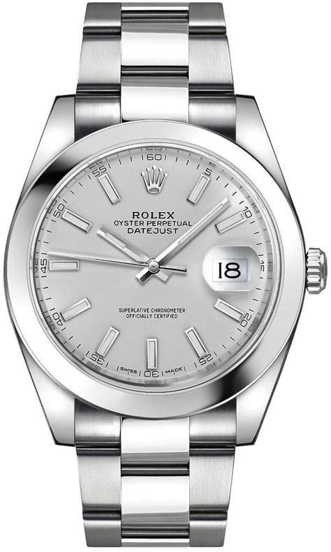 mens silver rolex|silver rolex watches for men.